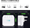 2024 Newest WiFi Extender, WiFi Booster, wifi extender booster Covers Up to 3800 Sq.ft and 45 Devices, Internet Booster - with Ethernet Port, Quick Setup, Home Wireless Signal Booster, UK plug (White)