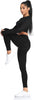 Women Yoga Leggings Seamless High Waisted Tummy Control Yoga Pants for Gym Running Workout