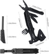 Multi-Tool Axe, Camping Multitool Accessories, Foldable 15 in1 Multitool Survival Equipment, Gift for Birthday/Father’s Day/Valentines, Gadgets for Men Outdoor, Camping, Hiking, Simple Repair