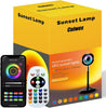 Sunset Lamp Projection - 16 Colour | Sunset Light with 24Keys Remote Multicolour - USB Port-Colour Changing & Fade Mode - 【𝐔𝐩𝐠𝐫𝐚𝐝𝐞𝐝】 App Control