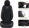 Car Seat Covers Full Set Universal for 5 Seats, Universal Fit For Most Cars, SUV, Sedans and Pick-up Trucks, Waterproof Automotive Seat Protector, Luxury Leather Car Seat Cushion, Airbag Compatible