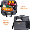 Soft Cooler Bag with Hard Liner, Large Insulated Picnic Lunch Bag Box Soft-Sided Cooling Bag for Camping/BBQ/Family Outdoor Activities