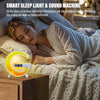 Wireless Speaker, G Shape Table Lamp,Atmosphere Night Light with Wireless Charging Function, Bedside Lamp with Alarm Clock & Charging Function, Bedroom Bedside Lamp, Gifts