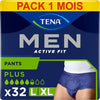 Men Active Fit Pants, Blue, Large/X-Large, Case Pack of 32(4x8)