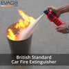 Advanced Car Safety Kit with Extinguisher and Torch UK Standard Parts Includes Warning Triangle, First aid kit, Emergency Blanket, Safety Hammer, Torch, high Visibility Vest, Carry Bag