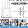 2024 Newest WiFi Extender, WiFi Booster, WiFi Repeater, 4 *Antennas Covers Up to 3800 Sq.ft and 45 Devices, Internet Booster - with Ethernet Port, Quick Setup, Home Wireless Signal Booster (White)