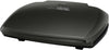 Large Electric Grill [Non stick, Healthy, Griddle, Toastie, Hot plate, Panini, BBQ, Energy saving, Vertical storage, Easy clean, Drip tray, Ready to cook light] Black, 2400W 23440