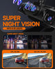 Dash Cam Front and Rear, 4 Channel 3K+3 * 1080P, 5GHz Wi-Fi GPS, Voice Control, 4K+1080P*2 Dash Camera for Cars, Free 64GB SD Card, Night Vision, Support 256GB Max, 24H Parking Mode