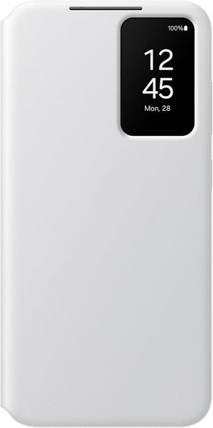 Galaxy Official S24+ Smart View Wallet Case, White