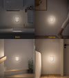 Night Light Plug in Wall, LED Motion Sensor Lights Indoor, Dimmable Warm White Night Light Smart Auto on/Off Lighting, for Nursery Kids Children's Room Bedroom,Stairs,Hallway,Corridor (2Pack)