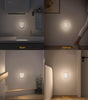 Night Light Plug in Wall, LED Motion Sensor Lights Indoor, Dimmable Warm White Night Light Smart Auto on/Off Lighting, for Nursery Kids Children's Room Bedroom,Stairs,Hallway,Corridor (2Pack)