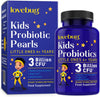 for Kids - Probiotic Chewables with Prebiotics Aged 4+, Constipation, Digestive & Immune Support Supplement, Sugar-Free, 60 Pearls