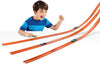 Track Builder Unlimited,40 Foot Build and Rebuild Track Builder System, Easy to Connect Racetrack, Includes 1 Toy Car, Toys for Ages 4 and Up, One Pack, FTL69 (Package may vary)