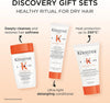 Kérastase Nutritive Travel-Size Discovery Gift Set, Hydrating Shampoo, Conditioner and Blow Dry Milk, Richly Nourishing Routine For Dry Hair, Protein Enriched Formula with Niacinamide