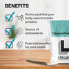 LifeLab Supplements Premium Glycine Powder, 1kg - with 99.4% Purity, Odourless with Sweet Taste - Enhance Vitality and Essential Dietary Support - Unleash Your Optimal Wellness Potential