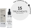 The Chemical Peel. 10% Glycolic Acid And 5% AHA Fruit Acid. Vegan Exfoliating Serum For Radiant Skin. Anti Aging, Pore Cleansing, Hyperpigmentation and Acne Treatment.