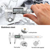 Electronic Digital Vernier Caliper - 150mm Stainless Steel Professional Metal Digital Caliper With Easy to Read Lcd Vernier Gauge, Inch/Metric Conversion