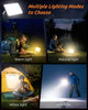 LED Camping Lantern Rechargeable, 4000LM Camping Lights with 4 Light Modes, 20000mAh Portable Power Bank up to 144 Hours, IPX5 Waterproof Tent Light for Camping, Fishing