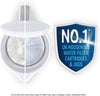 S1323 MAXTRA+ water filter cartridges, compatible with all jugs for chlorine and limescale reduction, 3 pack, White