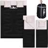 Double Sleeping Bag with 2 Pillows Extra Large 3-4 Season Lightweight,Waterproof Indoor & Outdoor Use for Adults for Hiking, Backpacking and Camping