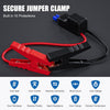 Jump Starter Power Pack, 3000A Car Battery Booster Jump Starter for 12V Vehicle, Car Jump Starter Power Bank with LED, 2 Quick Charge USB Outputs, Jump Pack with Jump Leads (10L Gas/8L Diesel)