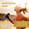 Multivitamin Gold | A-Z Formulation | Wellbeing & Immune Support | Algal Source Vitamin D3 | Vitamins A, B, C, D, E & K | Calcium, Iron, Magnesium, Selenium & Zinc | Vegan (90 Tablets)