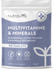 Multivitamin Tablets for Men & Women - 26 Essential Active Vitamins & Minerals with Vitamin C, D, Iron, and Zinc - 90 Vegan Multi Vitamin Tablets for a 3 Month Supply - Made in The UK -