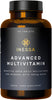 Multivitamin with CoQ10 100mg, Vitamin D3 2000 IU, K2 100mcg, B Complex, Vitamins A 800mcg, Folic Acid as 5-MTHF 400mcg, Zinc 20mg and Lutein