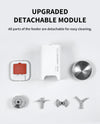 Automatic Cat Feeder, 2.4GHz Auto Cat Feeder with App Control 3L, Low Food & Blockage Sensor, 304 Stainless Steel Bowl, Fresh Lock Technology,1-30 Meals/Day Anti-Clog Pet Feeder, White