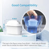 Filter Cartridges, Replacement for Brita® Maxtra Pro® All-in-1 and Maxtra Plus Water Filter Cartridges, Compatible with Brita® Jug, Kettle and Tank, TÜV SÜD, NSF Certified (12)
