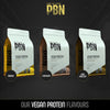 PBN -  - Whey-ISOLATE Protein Powder, 1kg, Chocolate - 33 Servings