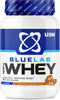 Blue Lab Whey Protein Powder: Chocolate Caramel - Whey Protein 908g - Post-Workout - Whey Isolate - Muscle Building Powder Supplement With Added BCAAs