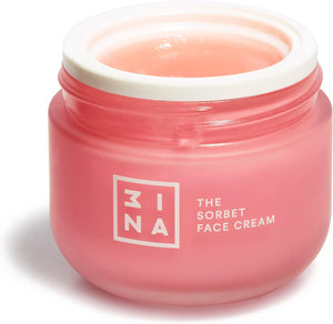 MAKEUP - The Sorbet Face Cream - Moisturising Cream with Niacinamide - Face Cream Smoothing with Olive Oil & Sweet Almond Oil - Day and Night Face Cream for All Skin Types - Vegan - Cruelty Free