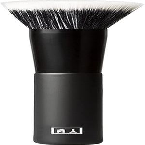 MAKEUP - Vegan - Cruelty Free - The Foundation Finish Brush - Black - Brush For Cream Or Powder Makeup - Soft And Compact Synthetic Bristles - Ergonomic Handle - Flat Tip - Easy to Clean