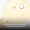 Hydrating Hair Oil - Designed for Dry, Frizzy, Straight, or Curly Hair - 100% Natural Men's Hair Strengthening Oil - 60 ml / 2.0 oz