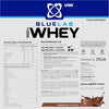 Blue Lab Whey Protein Powder: Chocolate - Whey Protein 908g - Post-Workout - Whey Isolate - Muscle Building Powder Supplement With Added BCAAs