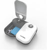 C200 2 Meal Automatic Pet Feeder with Timer and Ice Pack For Cats And Small Dogs, For use with Wet and Dry Food - White