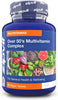 Multivitamin Advanced 50 Plus Active Formula for Women & Men - 90 Vegan Tablets. Supports Bone Health and Your Immune System. UK Supplier. 3 Months Supply