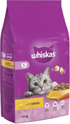 1+ Chicken Pack of 4 x 1.9 kg Bags, Adult Cat Dry Food