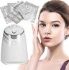 Face Mask Maker Machine with 32Pcs Collagen, Face Mask Machine, Facial Treatment, DIY Natural Fruit Vegetable Mask SPA Skin Care for Eye Chest Hand Neck Skin Care (Machine)