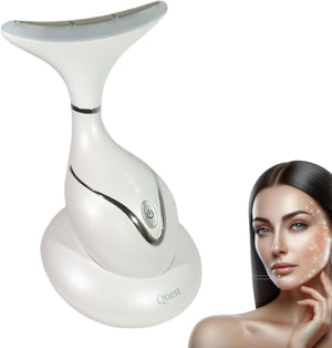 Care Face Massager, Anti-Aging & Skin Toning Facial Massager, Microcurrent EMS Red Light Face Lifting Device, Face Sculpting Lift Tool, Non-Invasive Clean Beauty Facial Device