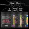 Shred X Fat Burner - ABE All Blak Everything Fat Burner, Thermo Weight Management (300g - 30 Servings) (Strawberry Kiwi)