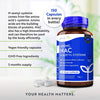 NAC N-Acetyl-Cysteine 600mg – 150 Vegan Capsules – 5 Months Supply of NAC Supplement – High Bioavailability and No Fillers or Binders - N Acetyl Cysteine Amino Acid – Made in The UK by