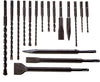 D-21200 17 Piece SDS-Plus Drill and Chisel Set