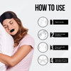 Sleep Tape (Black) - Mouth Tape for Sleeping, Snoring Aid, Improved Nasal Breathing, Strong But Gentle Adhesion (30 Strips)