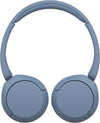 WH-CH520 Wireless Bluetooth Headphones - up to 50 Hours Battery Life with Quick Charge, On-ear style - Blue