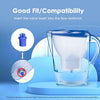 Water Filter Cartridges, Replacement for Brita® Maxtra+® Plus, Maxtra Pro® All-in-1, Compatible with Brita® Marella® Jug, Brita® Kettle, Reduce PFAS, PFOA/PFOS, TÜV SÜD, NSF Certified (10)