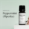 Peppermint Essential Oil - 10ml | Perfect for Repelling Spiders, Rats, Mice, Bugs, Ants | Great for Hair, Headaches Relief, Energy Boost, Skin, Candle Making | Vegan & UK Made