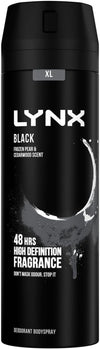 Lynx Black Bodyspray 200 ml x 5 pack