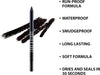 SMUDGEPROOF Eye Liner - Soft & Creamy VEGAN Formula, Long Lasting Morning To Night Waterproof Eyeliner Pencil, Easy To Use Eye Makeup